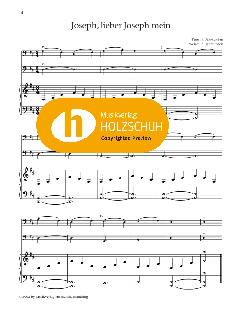 Joseph, lieber Joseph mein